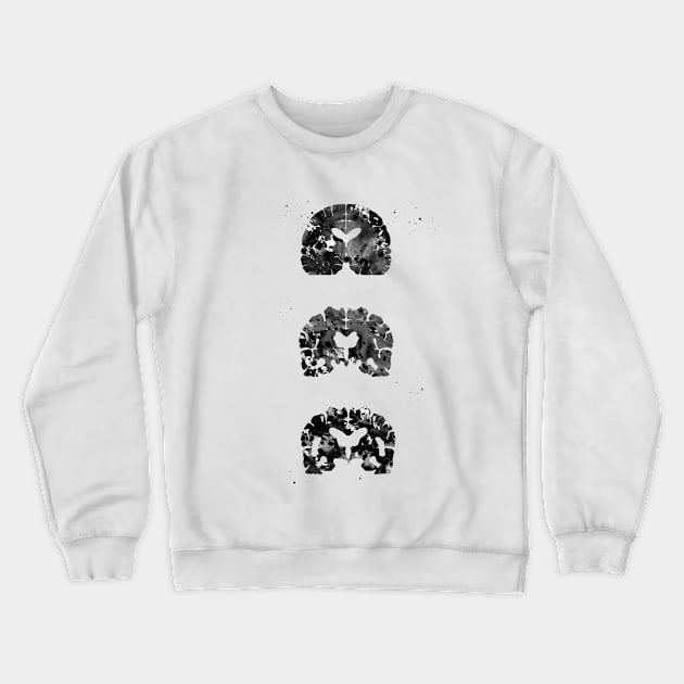 Alzheimer's Disease Crewneck Sweatshirt by erzebeth